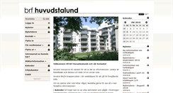 Desktop Screenshot of brfhuvudstalund.se